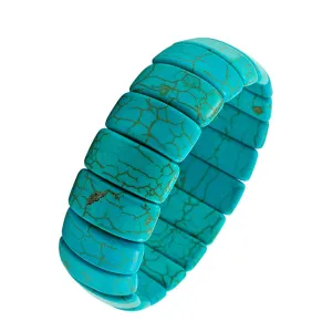 Turquoise Beaded Stretch Bracelet