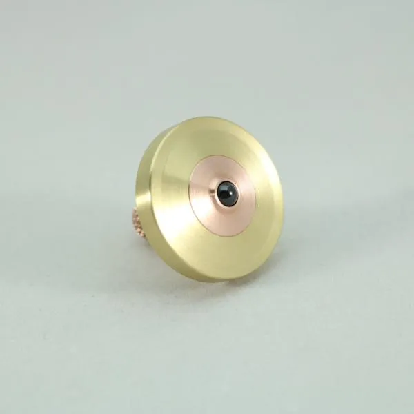 Two Step - Brushed Brass & Copper