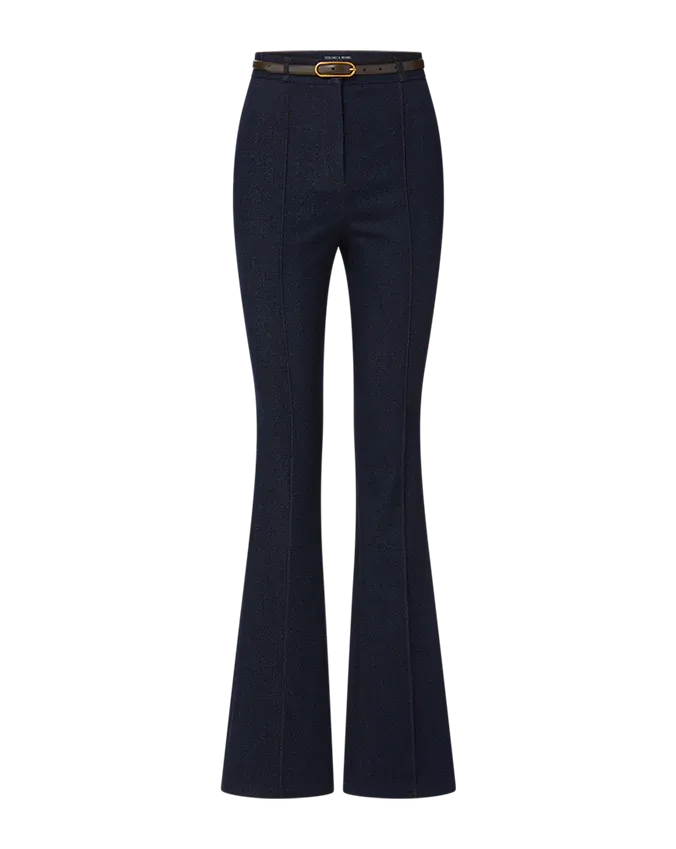 VERONICA BEARD Gracie Belted Denim Pant