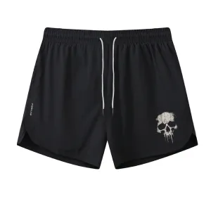 Void Skull Graphic Shorts