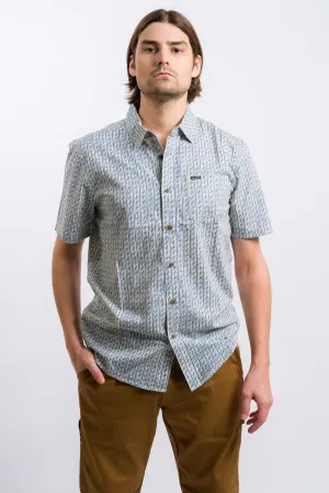 Volcom Scaler Stone Woven Short Sleeve Shirt - Dirty White