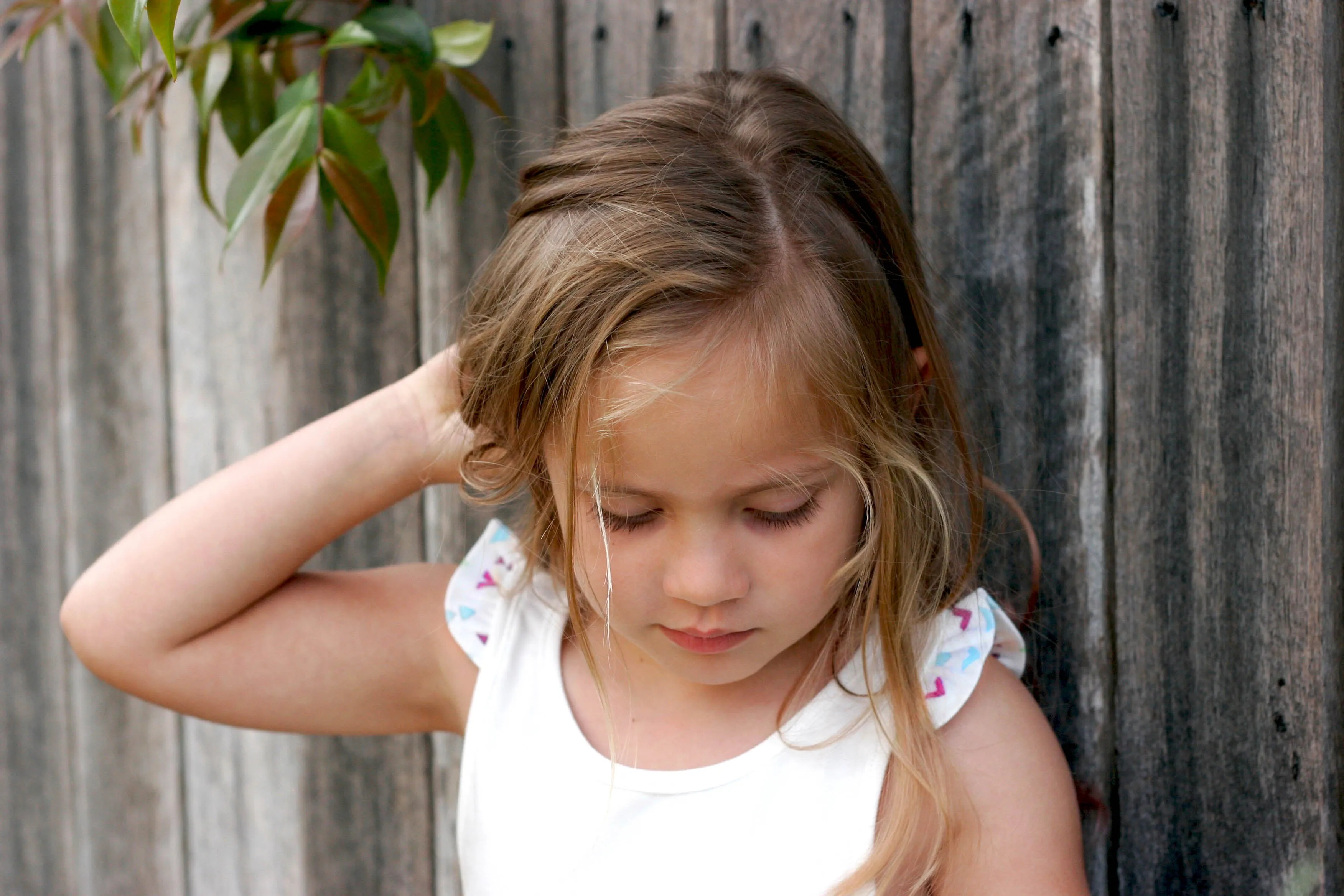 White Sprinkles Frills | Organic Cotton Singlet | Size 2 - 3