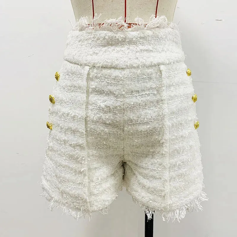 White Woolen Blazer Jacket