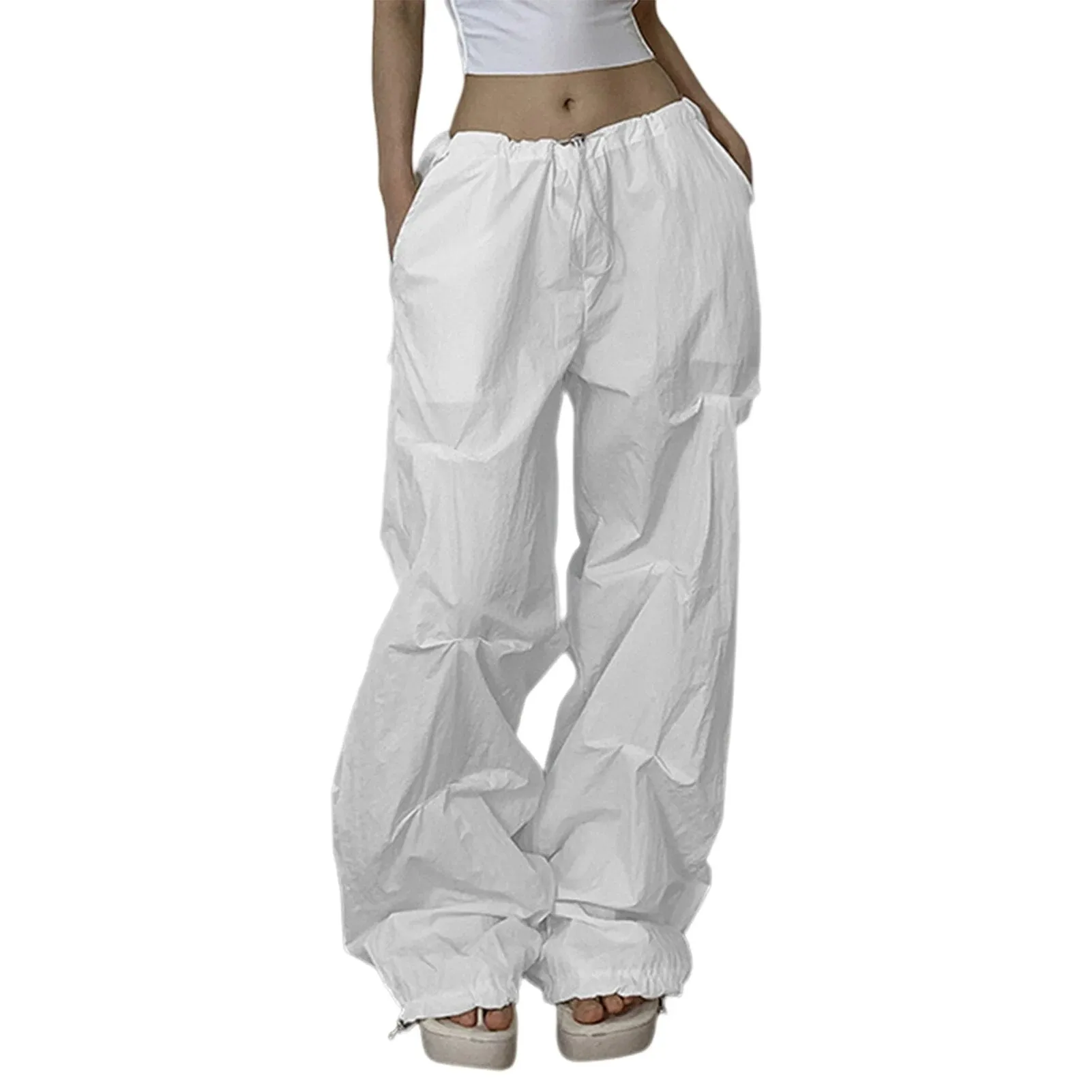 Wide Leg Streetwear Kpop Pants