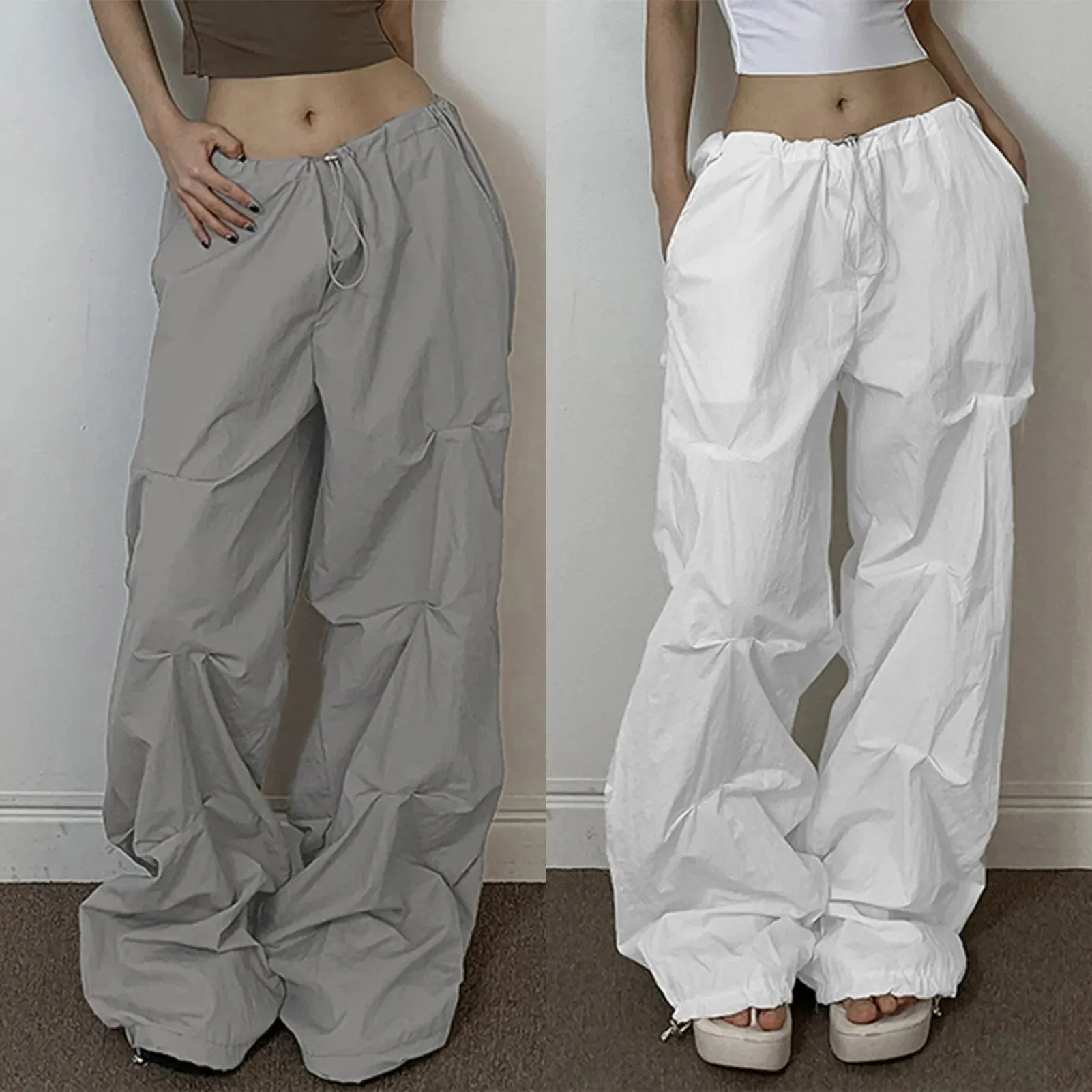 Wide Leg Streetwear Kpop Pants