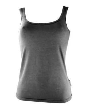 Womens Bamboo Firm Singlet - Slate